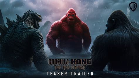 godzilla x kong the new empire trailer 2 date